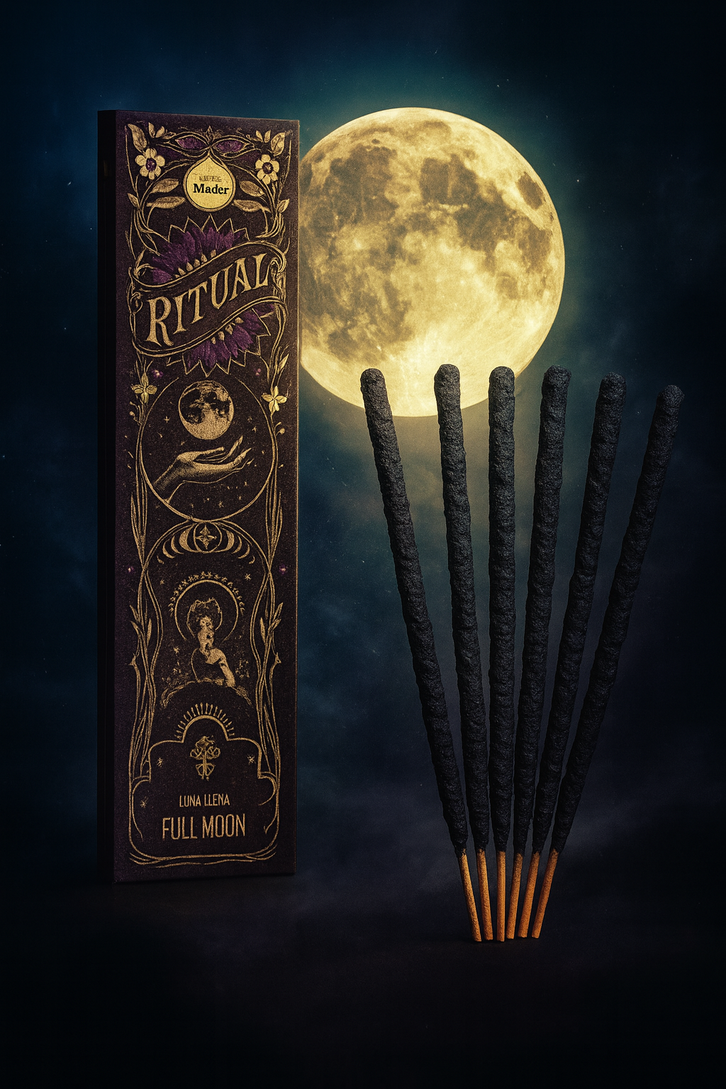 Full Moon Ritualräucherwerk – Kraft des Vollmonds für Klarheit & Loslassen – Bild 2