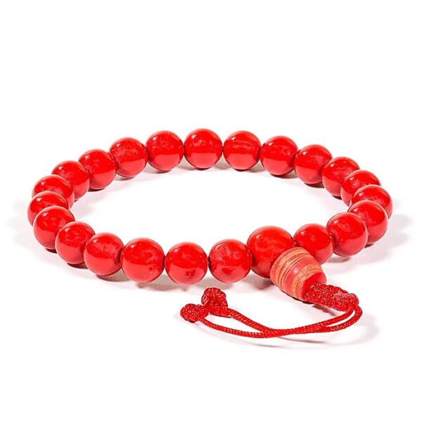 Rotes Korallen-Mala-Armband – Zeitlose Schönheit, die zu Dir passt