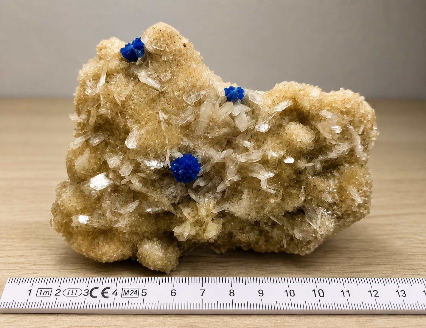 Cavansit auf Stilbit – Großstufe aus Wagholi, Indien (467 g) – Bild 4